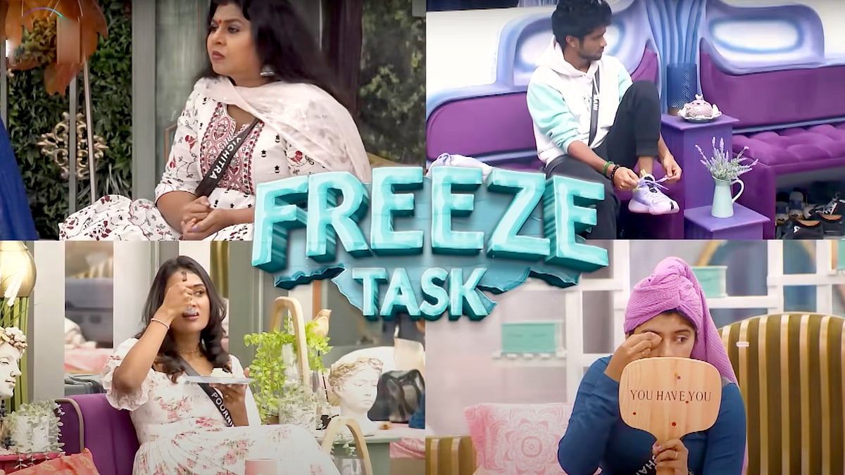 ‘தங்கமே..’ - அர்ச்சனாவை கட்டியணைத்த பூர்ணிமாவின் அம்மா... Freeze Task-ல் உறைந்து போன போட்டியாளர்கள் !