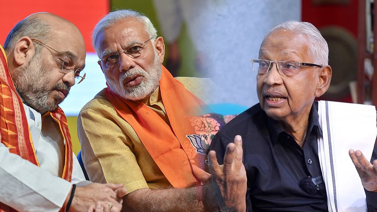அடக்குமுறை சட்டங்கள் விவகாரம் : “பாஜக, RSS வயிற்றில் புளியைக் கரைத்து விட்டது” - கி.வீரமணி விமர்சனம் !