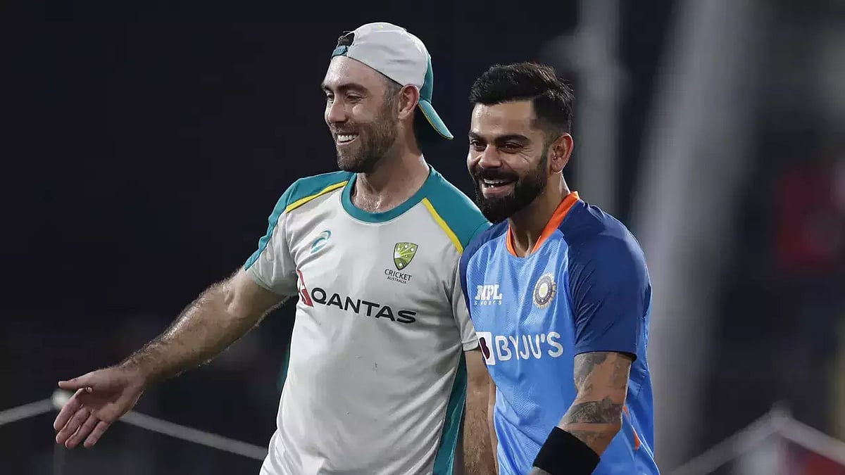 "விராட் கோலியுடன் இரண்டு மாதம் இருக்கும் உணர்வை எப்படி சொல்வது ?" - மேக்ஸ்வேல் நெகிழ்ச்சி ! 