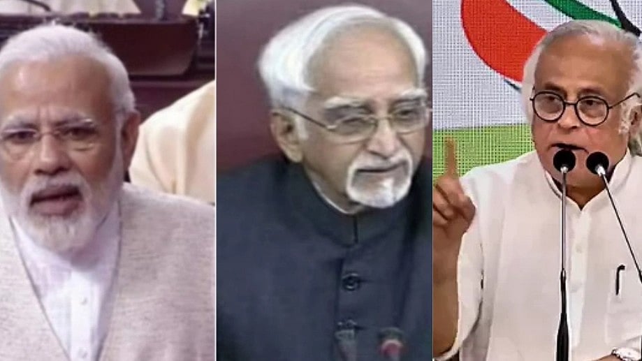 ஹமீது அன்சாரியை பிரதமர் மோடி கேலி செய்ததை மறந்து விட்டீர்களா?: பா.ஜ.கவுக்கு நினைவூட்டிய ஜெய்ராம் ரமேஷ்!