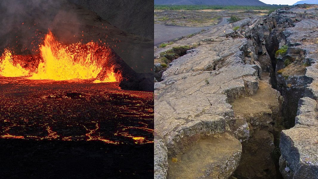 அடுத்தடுத்து 1000 நிலநடுக்கங்கள் : 1 கி.மீ ஆழத்தில் எரிமலை குழம்பு.. மிகப்பெரும் ஆபத்தில் ஐஸ்லாந்து நகரம்