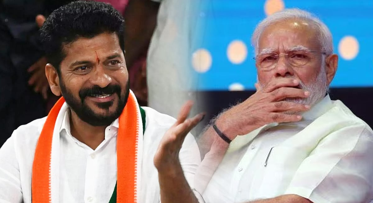 ”56 அங்குல மார்பு என பெருமை பேசும் மோடியால் இதை கூட தடுக்கமுடியவில்லை” - தெலங்கானா முதல்வர் விமர்சனம் ! 