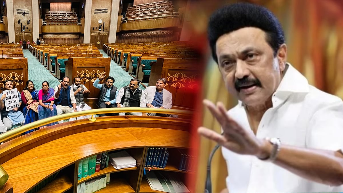 "15 எம்.பி-க்கள் சஸ்பெண்ட் செய்யப்பட்டிருப்பது ஜனநாயக விரோத செயல்" - முதலமைச்சர் மு.க.ஸ்டாலின் விமர்சனம்!