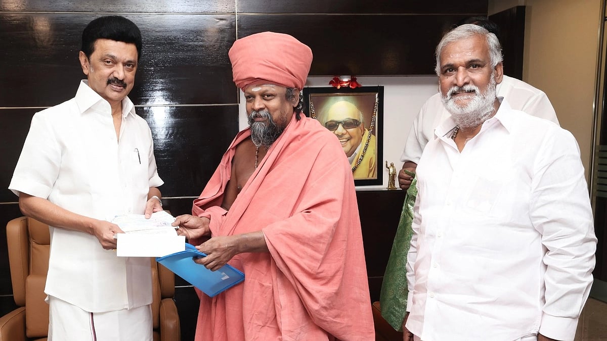 ”மக்களை காக்கும் பணியில் ஓய்வின்றி பணியாற்றும் முதலமைச்சர்” :  குன்றக்குடி பொன்னம்பல அடிகளார் பாராட்டு!