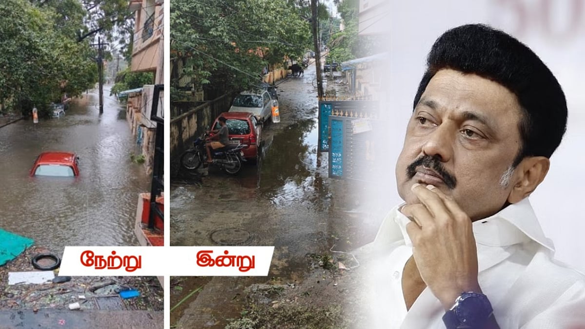 "நம்பவே முடியவில்லை, மழைநீர் வடிகால் பணி வெற்றி கண்டுள்ளது" - திமுக அரசை பாராட்டிய சென்னை பெண்மணி !