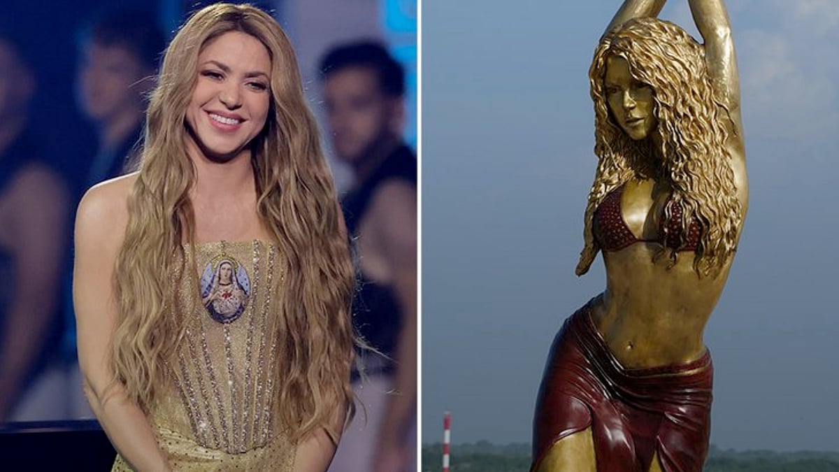 Waka Waka Hey Hey... பிரபல பாப் பாடகி ஷகிராவுக்கு 21 அடியில் வெண்கல சிலை... நெகிழ்ச்சியில் ரசிகர்கள் !