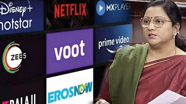 வெப் சீரியல்களில் ஆபாசக் காட்சிகள் தடுக்க எடுத்த நடவடிக்கை என்ன? : நாடாளுமன்றத்தில் கனிமொழி சோமு கேள்வி!