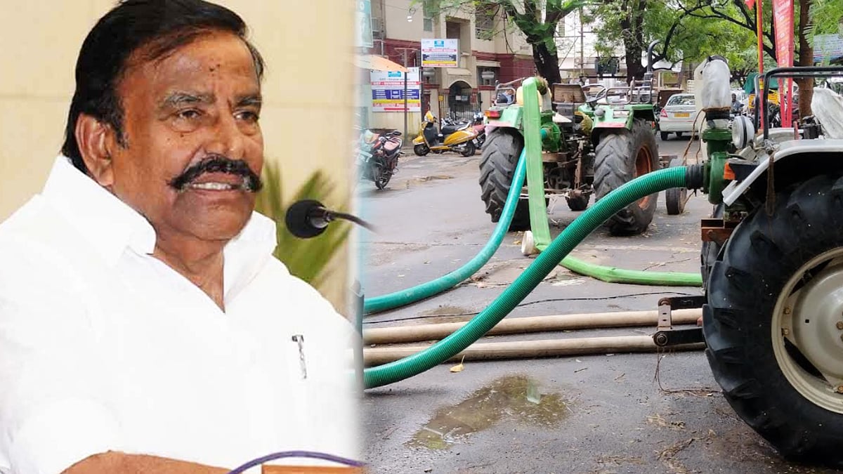 கனமழை எச்சரிக்கை : “அதிகாரிகள் அனைவரும் வீட்டிற்கு கூட செல்லவில்லை..” - அமைச்சர் கே.என்.நேரு பேட்டி !