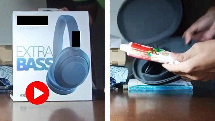 ஆசையாய் ரூ.20,000-த்திற்கு Head Phone ஆர்டர் செய்த இளைஞர்.. ஆனால் பார்சலில் ஷாக் கொடுத்த Amazon !