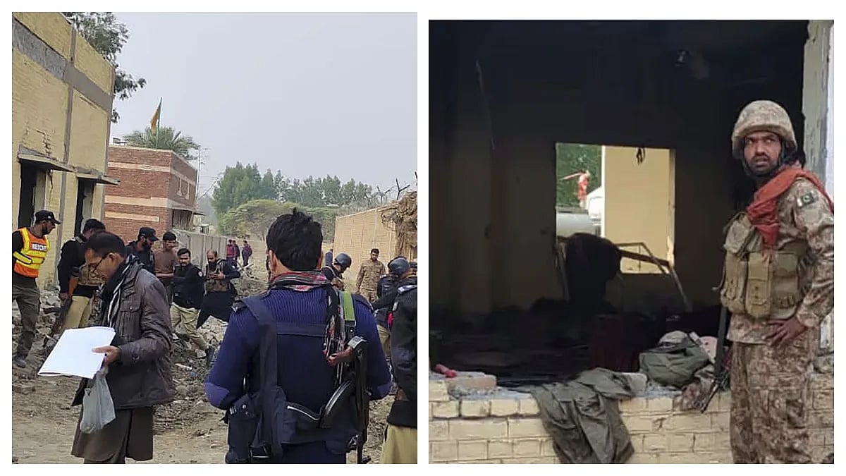 பாகிஸ்தானில் நடத்தப்பட்ட தீவிரவாத தாக்குதல் : 23 ராணுவ வீரர்கள் பலி - பின்னணியில் தாலிபான்கள் ?