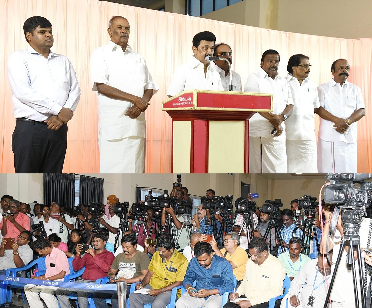 ஒன்றிய அரசின் பேரிடர் நிதி : செய்தியாளர் கேள்விக்கு முதலமைச்சர் மு.க.ஸ்டாலின் அளித்த விரிவான விளக்கம் !