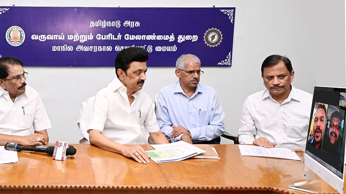 "அரசியல் பேச விரும்பவில்லை, மக்களை பாதுகாப்பதே முதலில் முக்கியம்" - முதலமைச்சர் மு.க.ஸ்டாலின் !