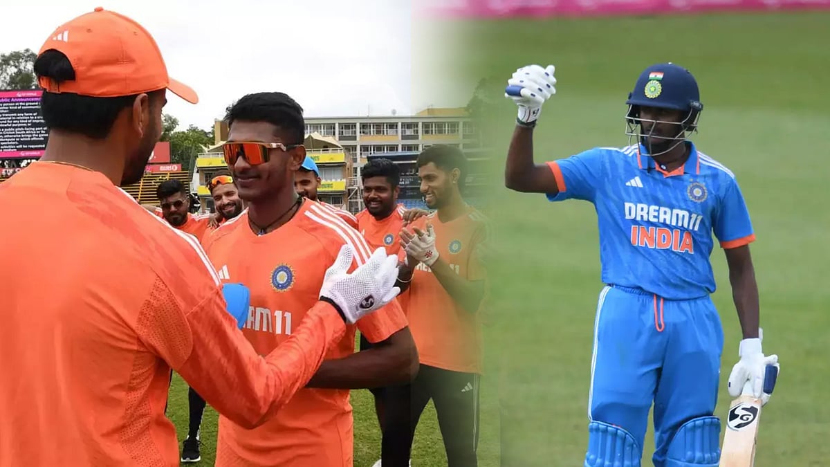 சர்வதேச அறிமுக போட்டியிலேயே அரைசதம் : அசத்தும் தமிழ்நாடு வீரர் - இந்திய அணி அபார வெற்றி ! 