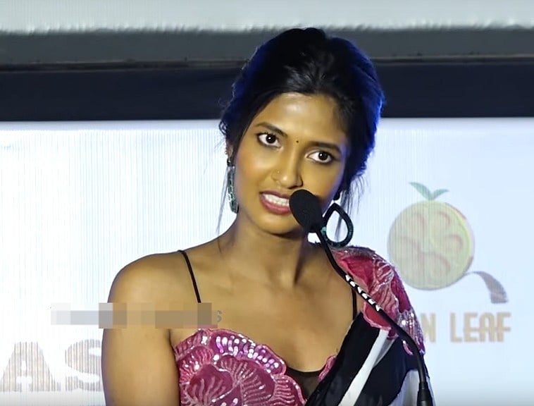 “அரசியல் பேசினால் என்ன தப்பு ?” - Blue Star விழாவில் நடிகை கீர்த்தி பாண்டியன் தடாலடி !