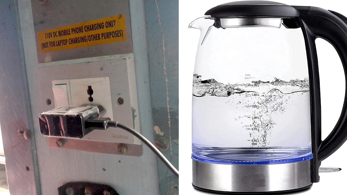 பீகார் To டெல்லி : ஓடும் இரயிலில் வெந்நீர் வைத்த நபர்... அபராதம் விதித்த இரயில்வே அதிகாரிகள் !