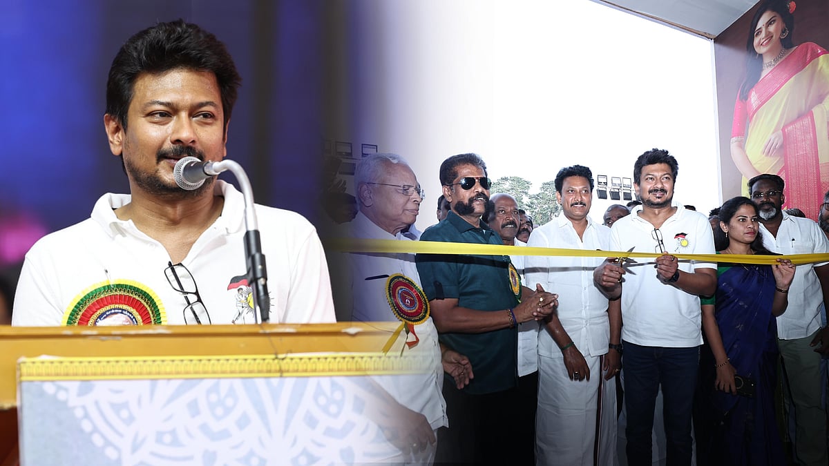 "பதிப்பாளராக நிகழ்ச்சியில் கலந்துகொண்டுள்ளேன்"- சென்னை புத்தக காட்சியை தொடங்கி வைத்தார் அமைச்சர் உதயநிதி!