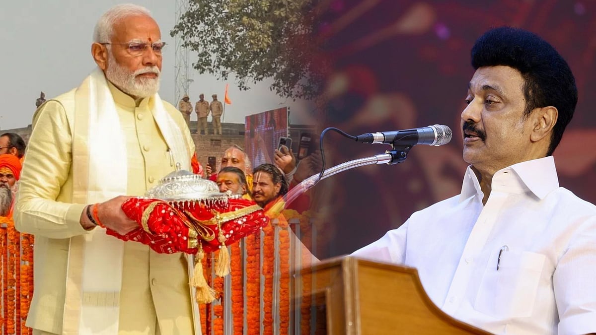 "கட்டி முடிக்காத கோவிலை திறந்து எதையோ சாதித்ததாக காட்டிக் கொள்கிறார்கள்" - முதலமைச்சர் விமர்சனம் !