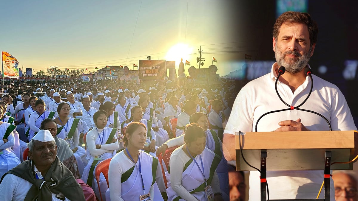 தொடங்கியது ராகுல் காந்தியின் பாரத் ஜோடோ நீதி பயணம்: கொடியேற்றி தொடங்கி வைத்த மணிப்பூர் பெண் !