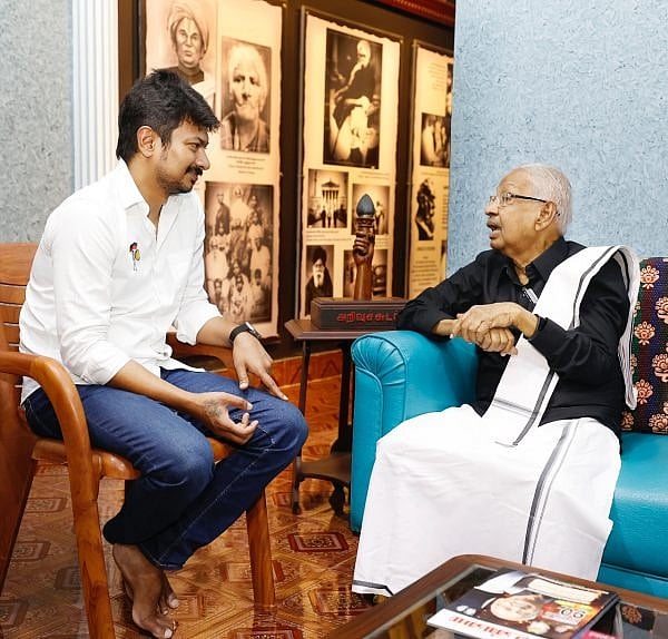 இளைஞரணி மாநாடு : “திமுகவுக்கு வாளும், கேடயமாக அமைகிறது...” - கி.வீரமணி வாழ்த்து!