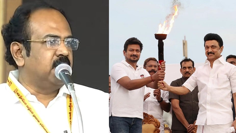 ”நாடாளுமன்ற தேர்தலில் நமது முதலமைச்சரின் வெற்றி நாதம் ஒலிக்கும்” : அமைச்சர் தங்கம் தென்னரசு அனல் பேச்சு!