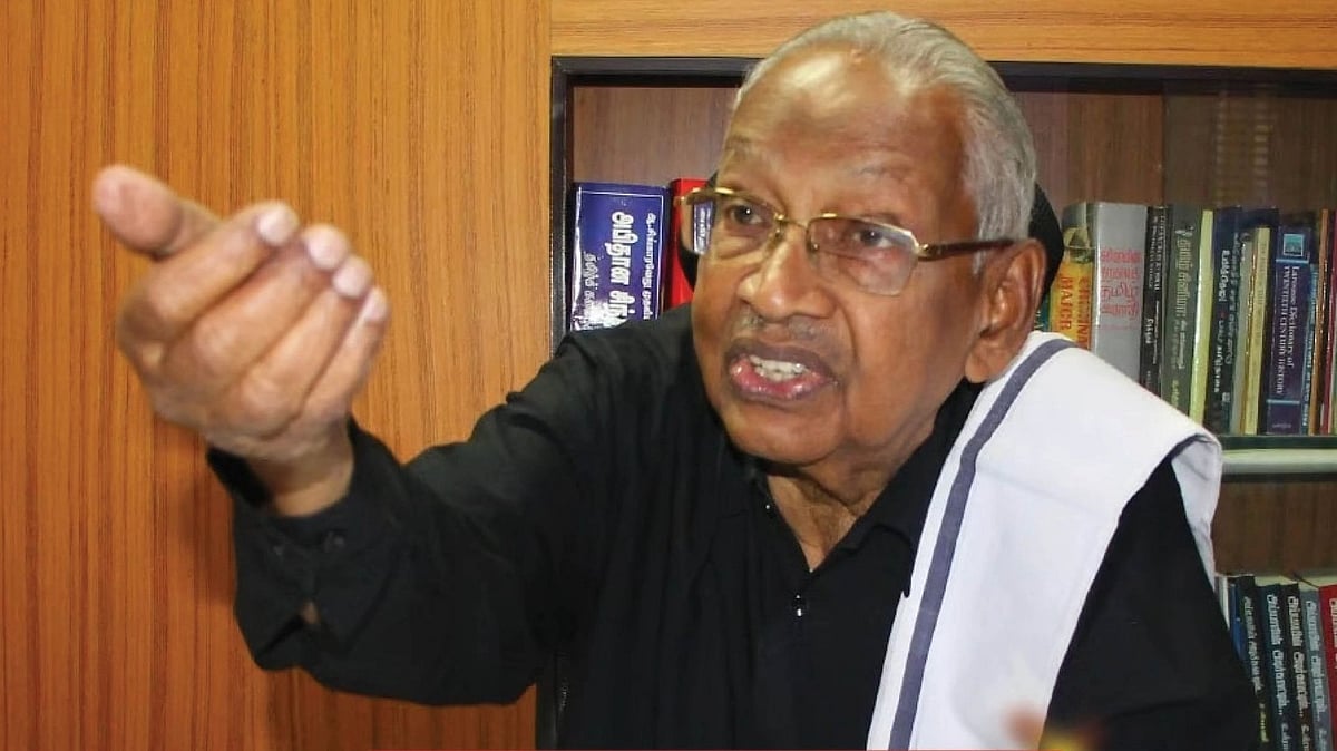 ”பாஜக மீண்டும் ஆட்சிக்கு வந்தால் இந்தப் பாம்பு தலை தூக்கும்” : UGC விவகாரத்தில் கி.வீரமணி கண்டனம் !