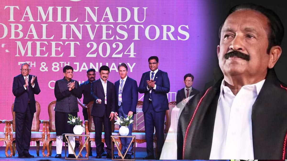 6 லட்சம் கோடி  முதலீடு.. 26 லட்சம் வேலைவாய்ப்புகள்.. - முதமைச்சர் மு.க.ஸ்டாலினுக்கு வைகோ பாராட்டு!