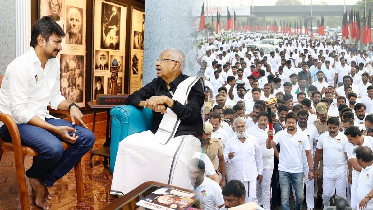 இளைஞரணி மாநாடு : “திமுகவுக்கு வாளும், கேடயமாக அமைகிறது...” - கி.வீரமணி வாழ்த்து!