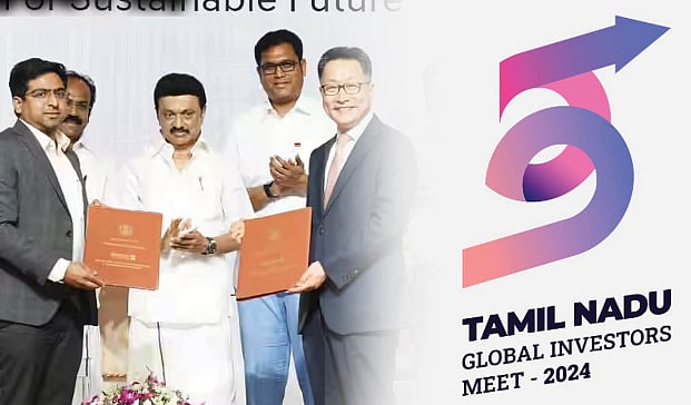 ”வெளிநாட்டு முதலீட்டாளர்கள் முதலில் கதவைத் தட்டும் இடம் தமிழ்நாடு” : அமைச்சர் டி.ஆர்.பி ராஜா பெருமிதம்!