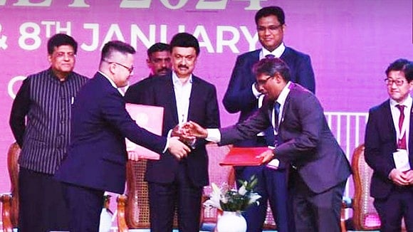 2 நாட்கள் 6.64 லட்சம் கோடிக்கு முதலீடுகள் - 26 லட்சம் பேருக்கு வேலை வாய்ப்பு : முதலமைச்சர் மு.க.ஸ்டாலின்!