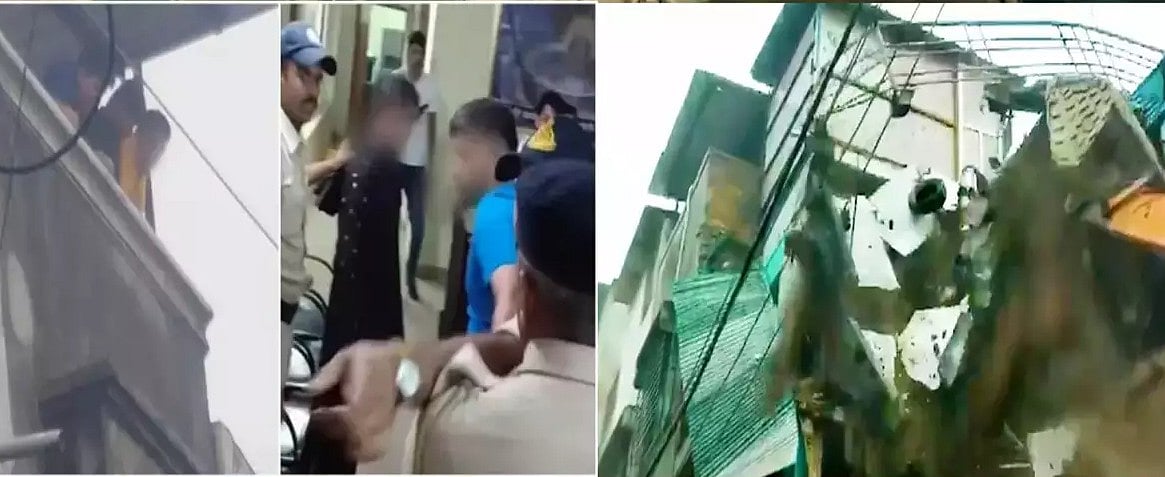 பாஜக ஆட்சியின் அட்டூழியம்: நடுத்தெருவுக்கு தள்ளப்பட்ட குடும்பம்!