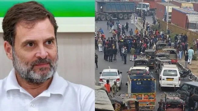 ”கடுமையான சட்டத்தால் லாரி ஓட்டுநர்களின் முதுகெலும்பை உடைக்கும் பா.ஜ.க அரசு” : ராகுல் காந்தி ஆவேசம்!