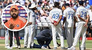 "நடுவர்கள் தங்களது கண்களை திறந்து ICC -க்கு அறிக்கை அளிக்கவேண்டும்" - ரோஹித் சர்மா காட்டம் !