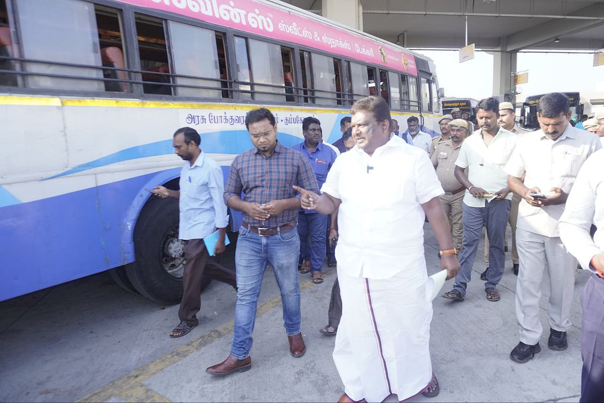 கிளாம்பாக்கம் பேருந்து நிலையம் குறித்து வதந்தி பரப்பிய  youtube சேனல் மீது நடவடிக்கை- அமைச்சர் அறிவிப்பு!