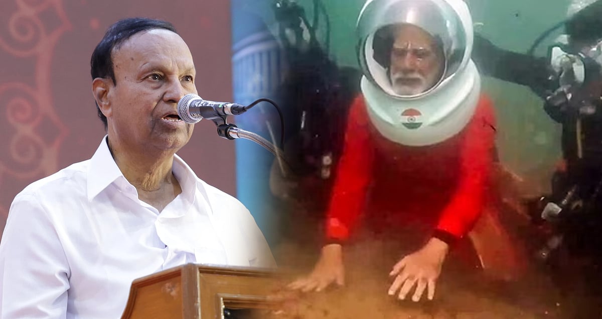 “பதவிக்காக எந்தளவுக்குத் தரைக்கு இறங்கிவிட்டார்...” - பிரதமரின் பேச்சுக்கு டி.ஆர்.பாலு MP கண்டனம் !