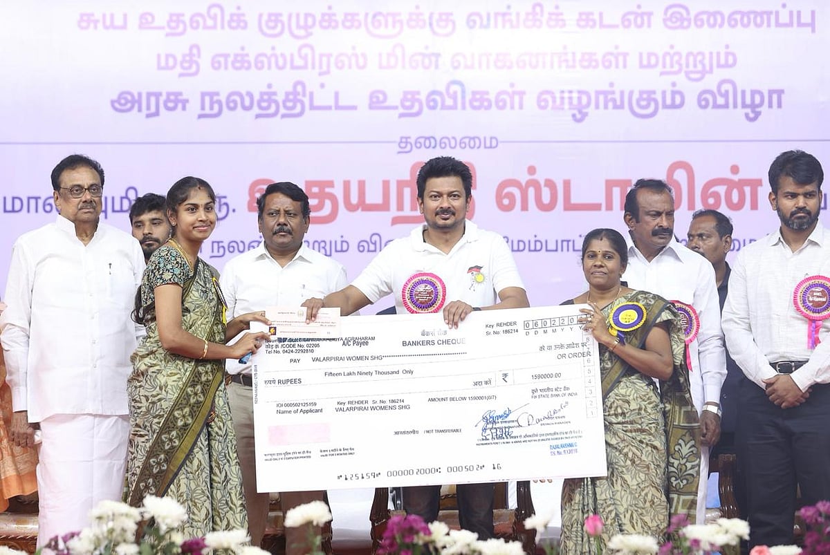 ”பெண்களின் முன்னேற்றமே திராவிட மாடல் அரசின் முதல் நோக்கம்” : அமைச்சர் உதயநிதி ஸ்டாலின் பேச்சு!