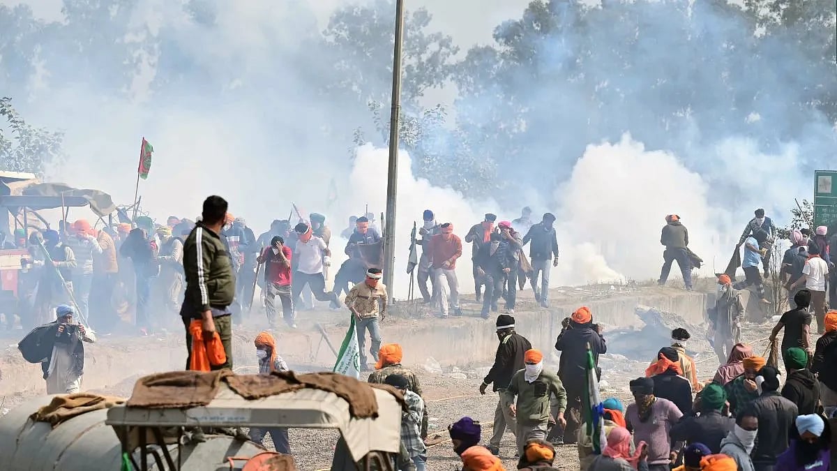 விவசாயிகள் மீது பாஜக அரசு நடத்திய கொடூர தாக்குதல் : ரப்பர் குண்டு பாய்ந்து இளம் விவசாயி பரிதாப பலி !