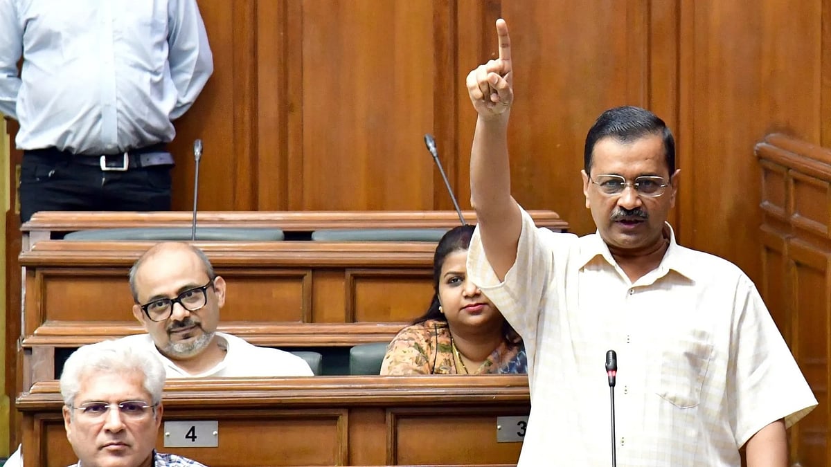 “பா.ஜ.க-வால் ஒரு எம்.எல்.ஏ-வை கூட வாங்க முடியாது” : நம்பிக்கை வாக்கெடுப்பு கோரி கெஜ்ரிவால் ஆவேச பேச்சு !