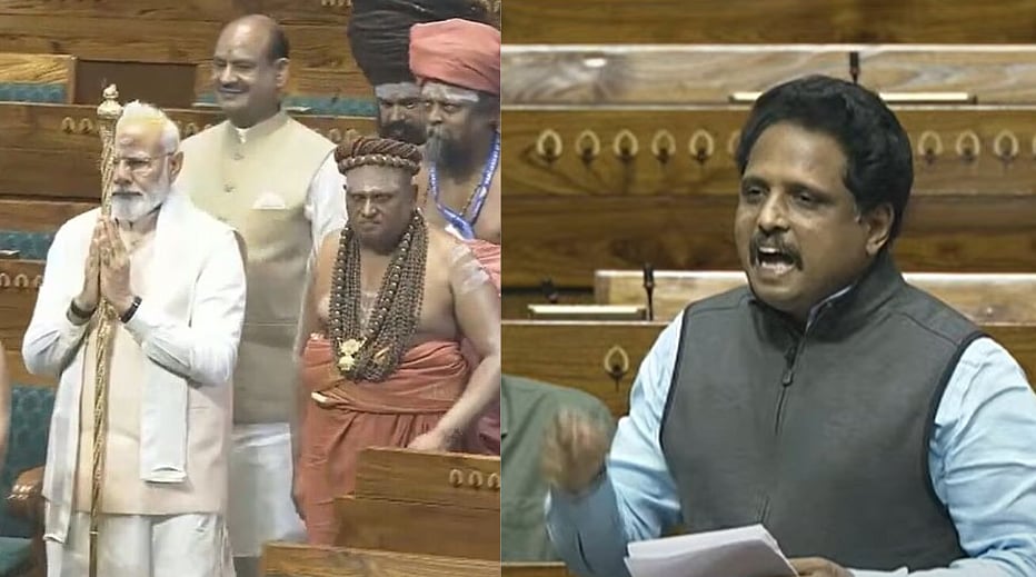”நாட்டைக் கடந்த காலத்திற்குள் புதைக்க பார்க்கும் பாஜக”: மக்களவையில் ஒன்றிய அரசை விளாசிய சு.வெங்கடேசன் MP!