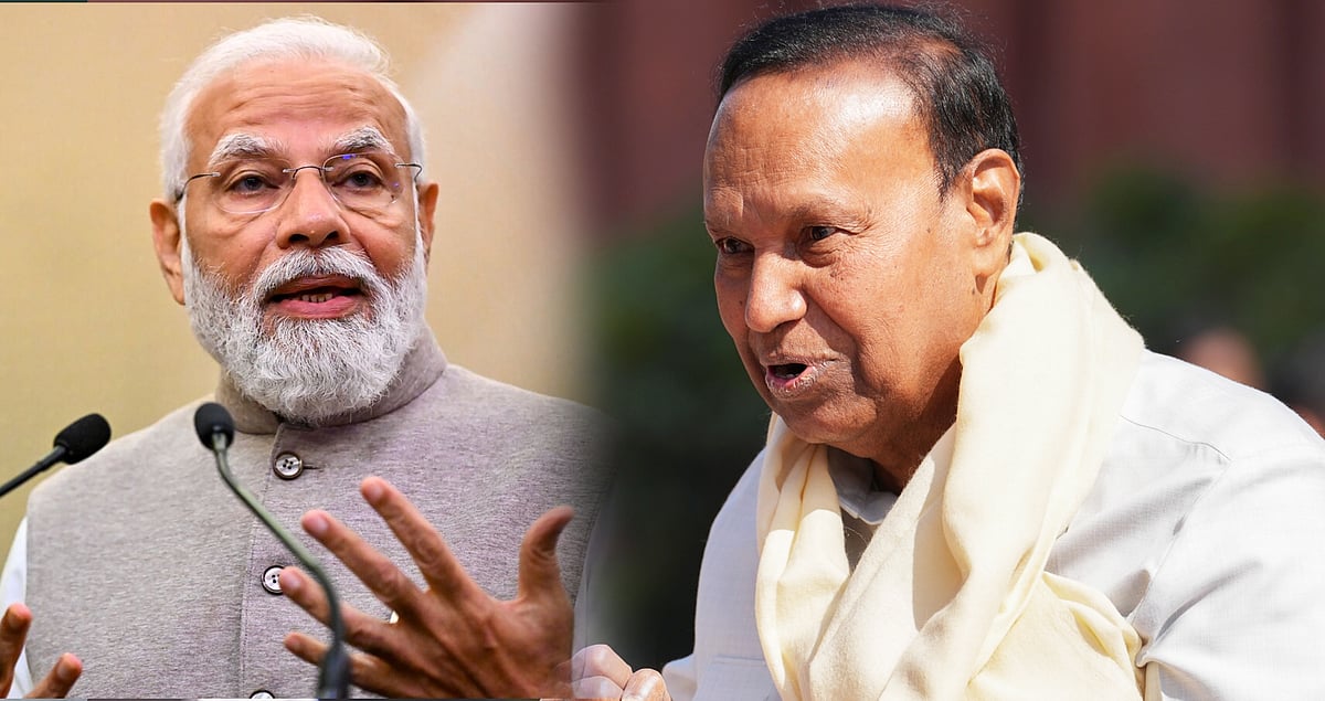 “பதவிக்காக எந்தளவுக்குத் தரைக்கு இறங்கிவிட்டார்...” - பிரதமரின் பேச்சுக்கு டி.ஆர்.பாலு MP கண்டனம் !