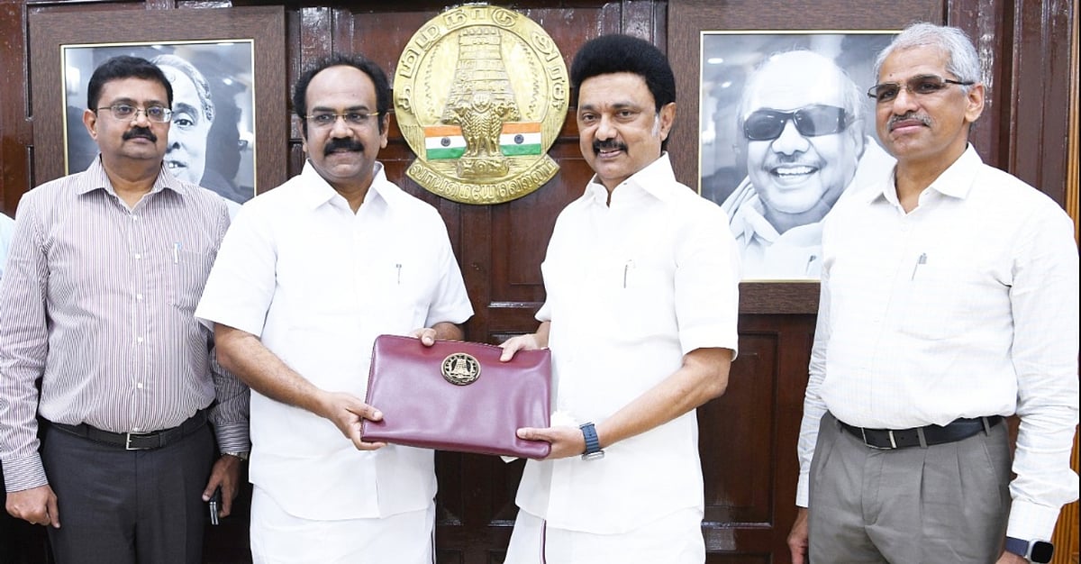 “அதிமுக பட்ஜெட் புஸ்வாணமானதை மறந்துவிட்டார் எடப்பாடி பழனிசாமி” - அமைச்சர் தங்கம் தென்னரசு பதிலடி !