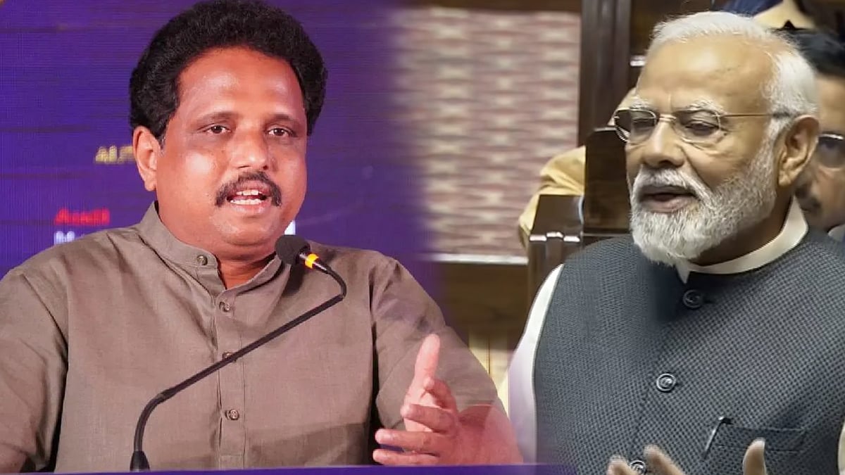 தமிழ்நாடு எம்.பிக்களின் கருப்பு சட்டை குறித்து கேலி செய்த பிரதமர் : பதிலடி கொடுத்த சு.வெங்கடேசன் எம்.பி!