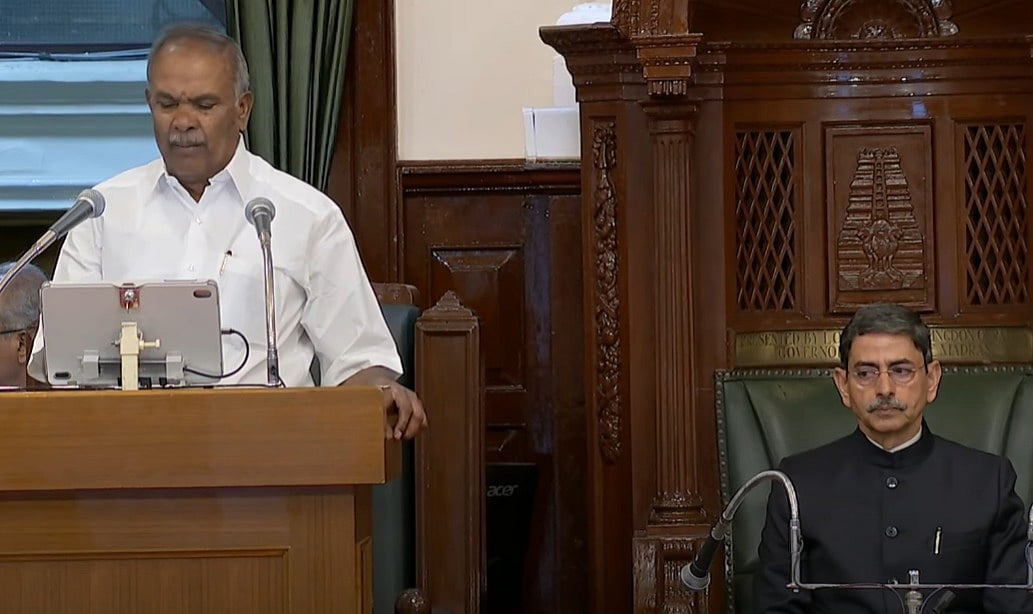 சட்டப்பேரவை விவகாரம் : “ஆளுநர் ரிமோட் மூலம் இயங்குபவர்...” - அமைச்சர் ரகுபதி பேட்டி !