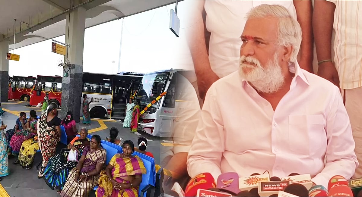 புதிய பேருந்து நிலையம்: “90% அடிப்படை தேவைகள் நிறைவேற்றியுள்ளது திராவிட மாடல் அரசு” - அமைச்சர் சேகர்பாபு!