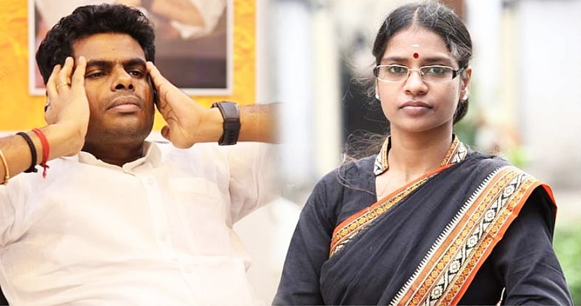 “அண்ணாமலை தூண்டுதலின் பெயரில் ஆபாச வீடியோக்களை அனுப்பும் பாஜகவினர்” - வீரலட்சுமி பரபர புகார் !