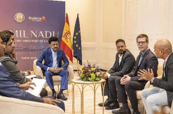 ”ரூ.3440 கோடிக்கு முதலீடு” :  சாதனைப் பயணமாக அமைந்த ஸ்பெயின் பயணம் - முதலமைச்சர் மு.க.ஸ்டாலின் பேட்டி! 