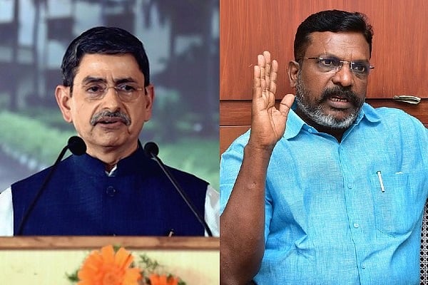 “அரசியலில் ஆசையிருந்தால் ராஜினாமா செய்து தேர்தலில் போட்டியிடட்டும்” - ஆளுநர் ரவிக்கு வி.சி.க கண்டனம் !