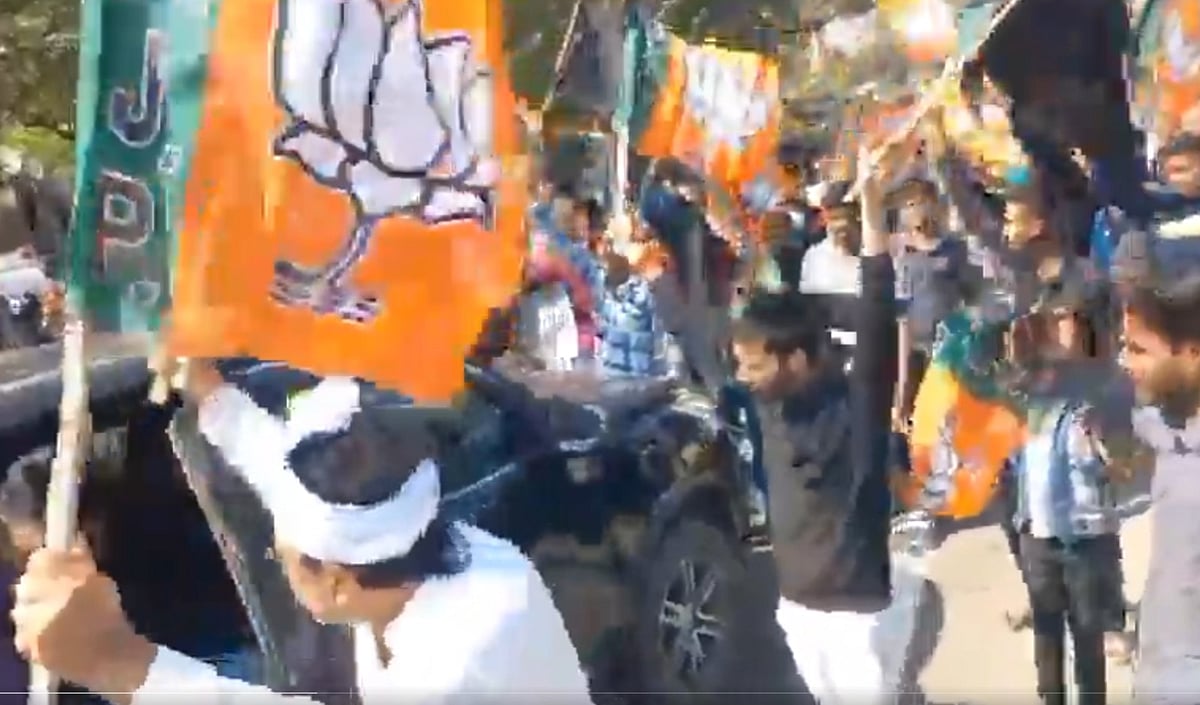 ஒன்றிய அமைச்சருக்கு எதிராக கருப்புக்கொடி காட்டிய பாஜகவினர்... சொந்த தொகுதிக்கு சென்றபோது அவலம் ! | VIDEO