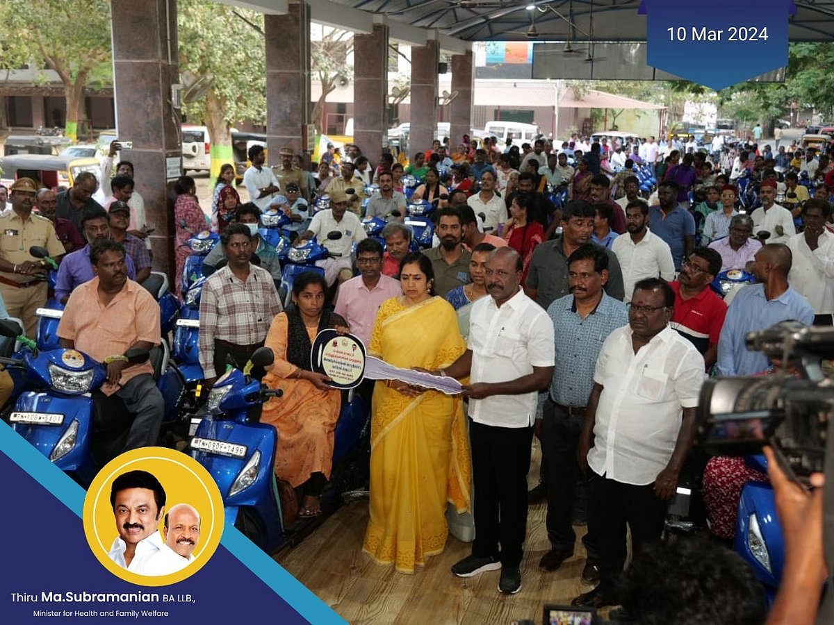 “40 தொகுதிகளிலும் 5 லட்ச வாக்கு வித்தியாசத்தில் திமுக கூட்டணி வெற்றி பெறும்” - அமைச்சர் மா.சுப்பிரமணியன்!