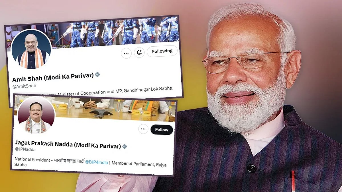 நிரவ் மோடி முதல் பிரக்யா சிங் தாகூர் வரை... “இதுதான் மோடியின் அசல் குடும்பம்” - போஸ்டர் ஒட்டிய காங்கிரஸ்!