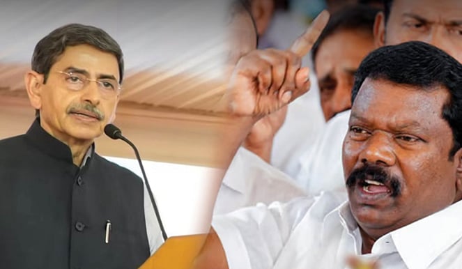 ”பொன்முடிக்கு பதவி பிரமாணம் செய்து வைக்காமல்  சண்டித்தனம் செய்யும் ஆளுநர்” : செல்வப்பெருந்தகை கண்டனம்!